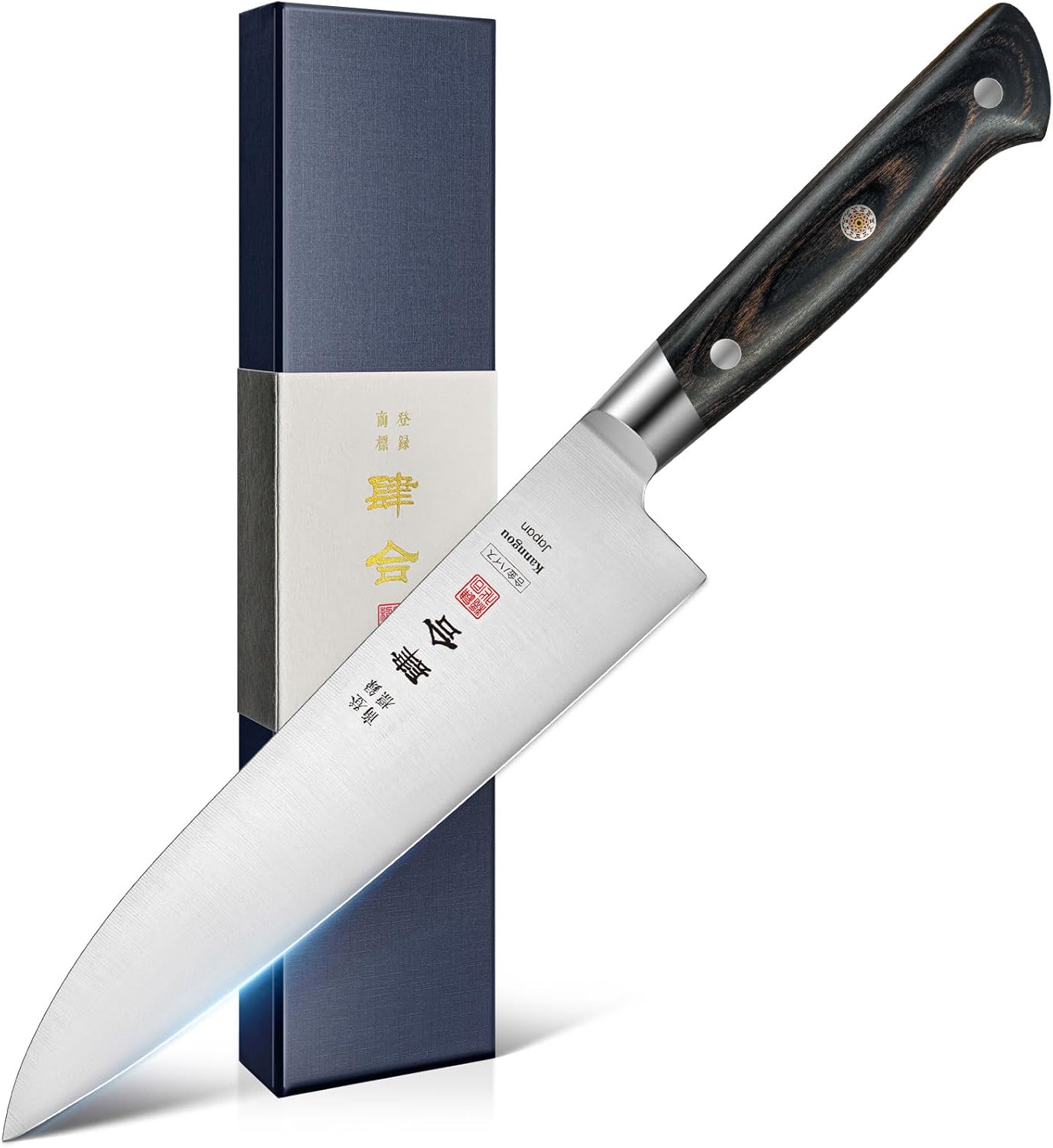 7 Inch (180MM) Fish Fillet Knife Boning Knife for Meat with Premium Gift Box, AUS-8 Steel