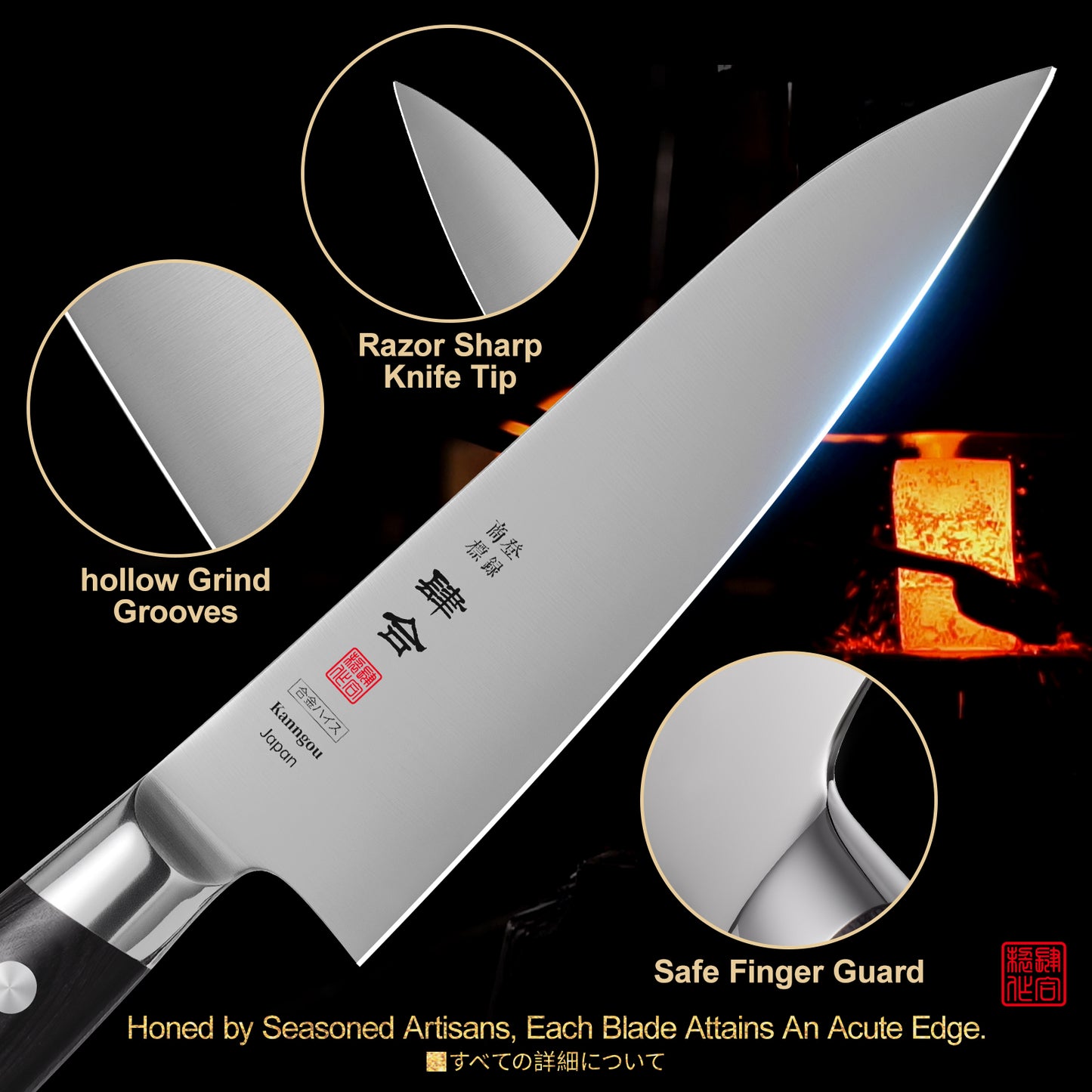 Classic Series 5.45Inch (135mm) Petty Paring Knife