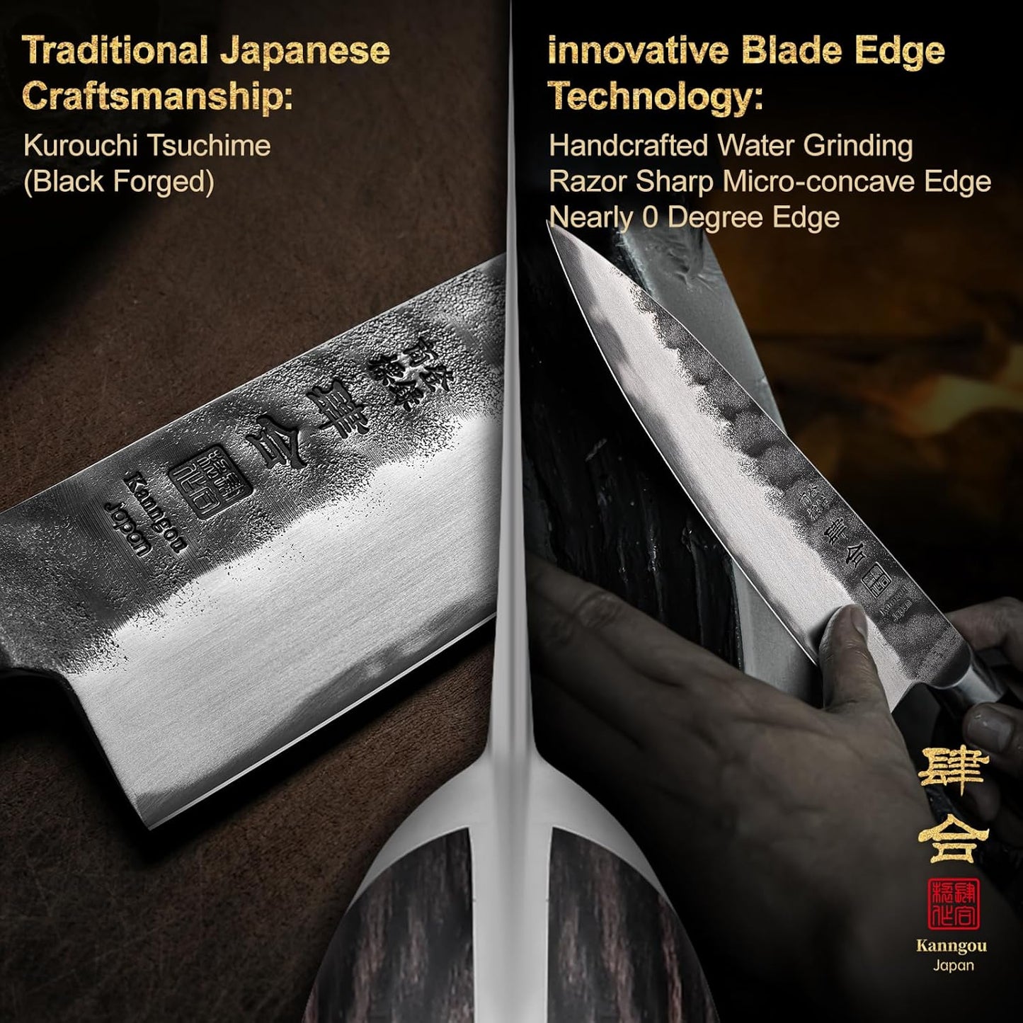 Black Forged Series 8 Inch (20cm) Chef Knife