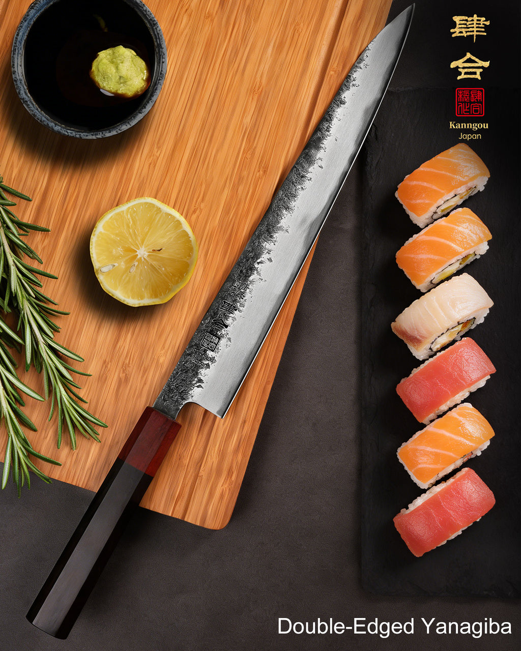 Kanngou WA Series 27cm Japanese Sushi Sujihiki Knife