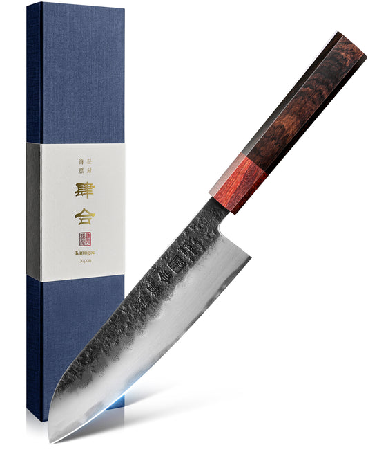 WA Series 7Inch (180mm) Santoku Knife
