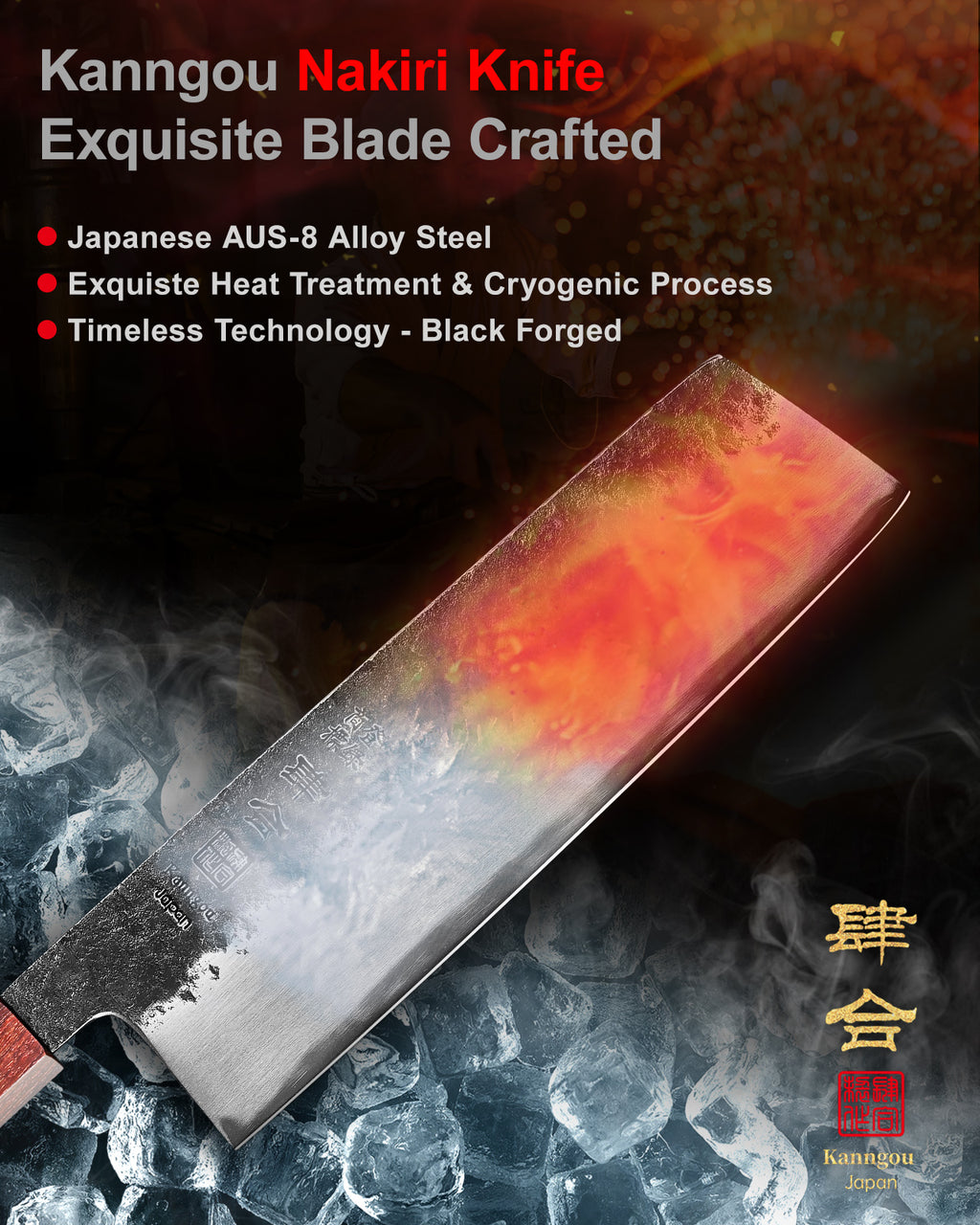 WA Series 7 Inch (180MM) Nakiri Knife