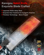 WA Series 7 Inch (180MM) Nakiri Knife