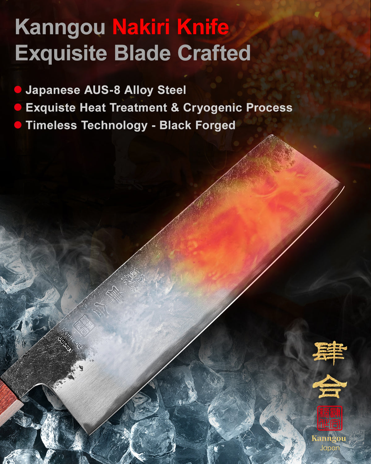 WA Series 7 Inch (180MM) Nakiri Knife
