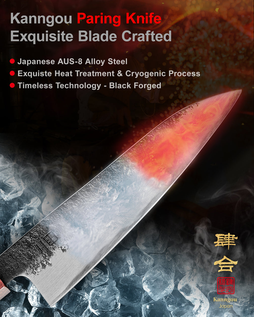 WA Series 5.45Inch (135mm) Petty Paring Knife