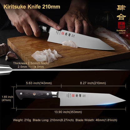 Classic Series 8.27Inch (210mm) Kiritsuke Knife