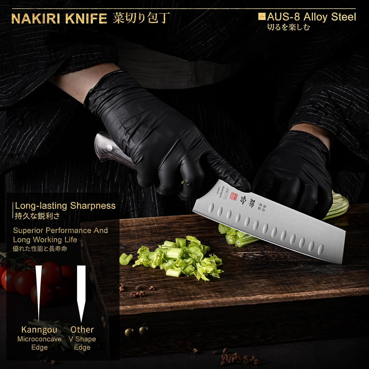 Classic Series 7 Inch (18cm) Nakiri Knife