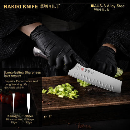 Classic Series 7 Inch (18cm) Nakiri Knife