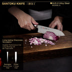 Classic Series 7 Inch (18cm) Santoku Knife