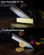 WA Series 8.27Inch (210mm) Kiritsuke Knife