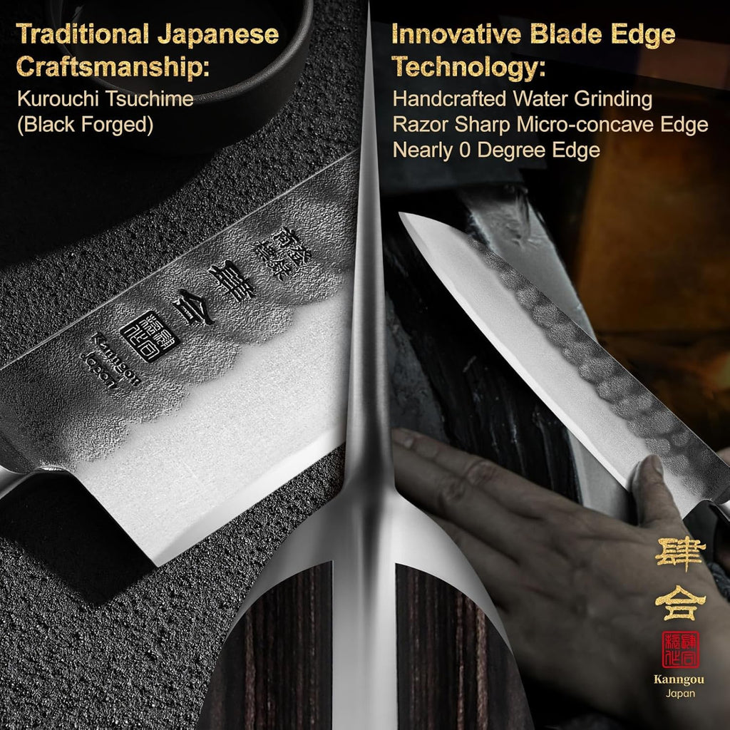 Black Forged Series 9.5 Inch (240MM) Gyuto Chef Knife