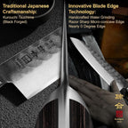 Black Forged Series 9.5 Inch (240MM) Gyuto Chef Knife