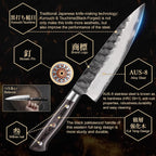Black Forged Series 8 Inch (20cm) Chef Knife