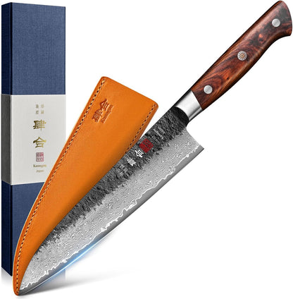 Black Damascus Series 8.27 inch (210mm) Gyuto Chef Knife